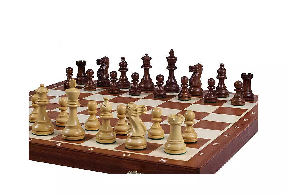 Szachy Turniejowe American Classic Staunton Gold nr 4